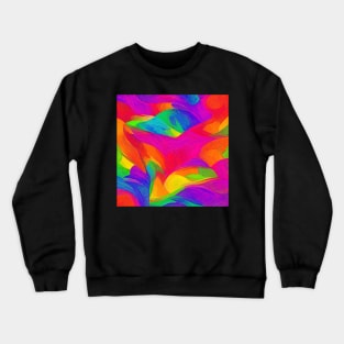 omg retro pattern abstract Crewneck Sweatshirt